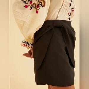 FARM Rio Black Skirt